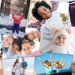 An assortment of holiday cards and photo books | Motif Photos