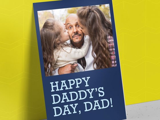 A custom “Happy Father’s Day” card by Motif | Motif