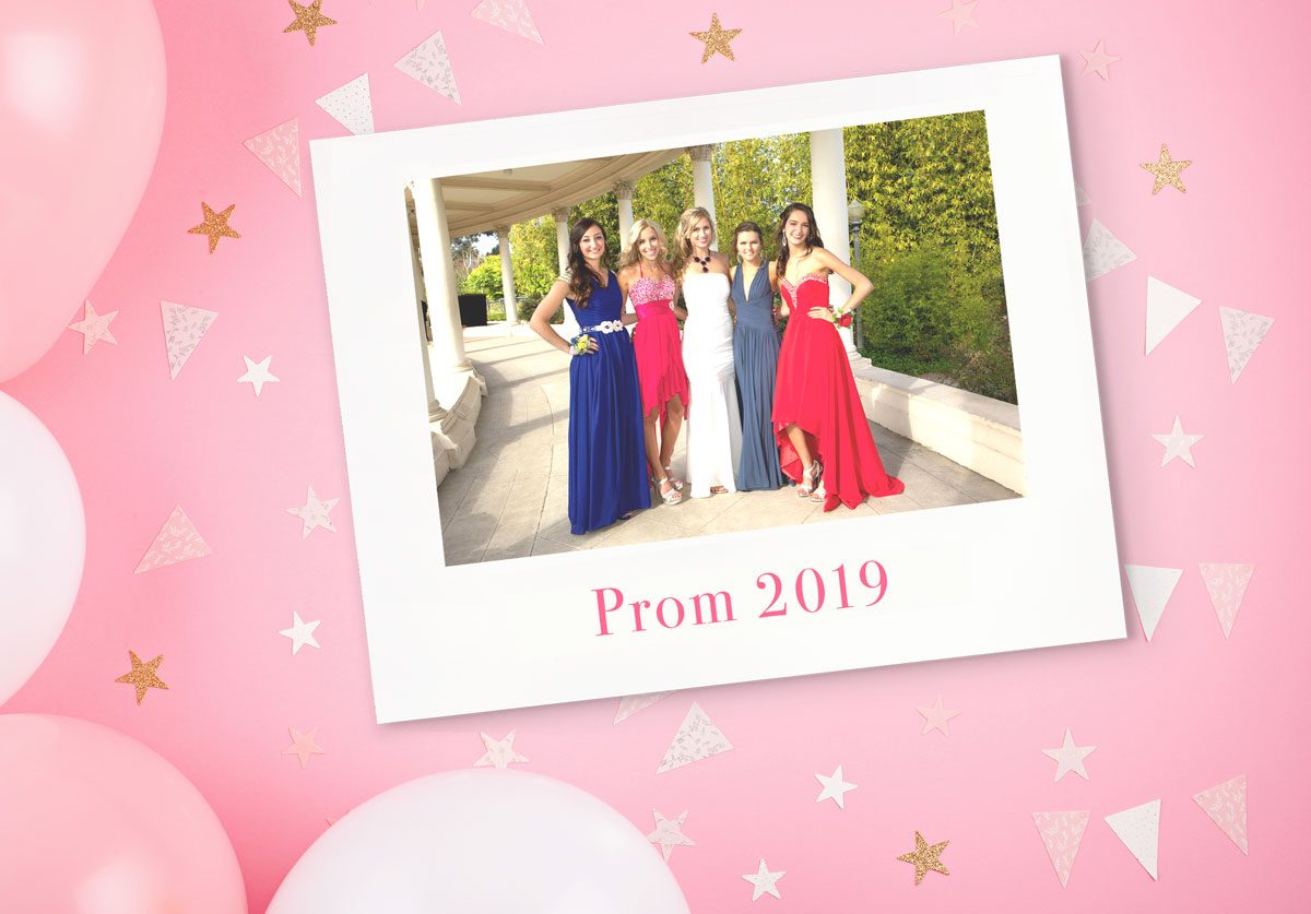 Prom Photo Book with Motif