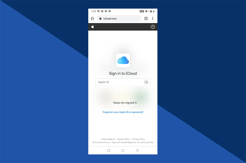 How to Access iCloud Photos on Android: Step 3