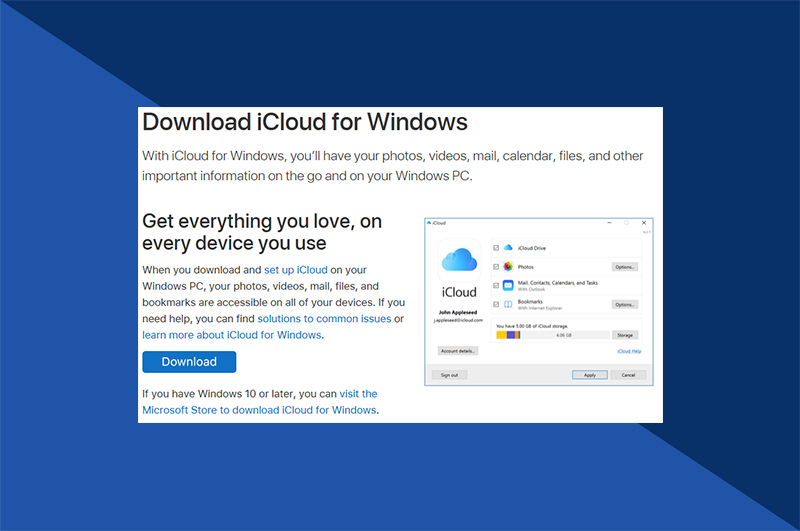 How to Access iCloud Photos on a Windows PC: Step 1
